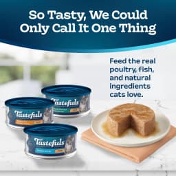 Blue Buffalo Tastefuls Wet Cat Food Variety Pack (Chicken, Turkey & Seafood Flavors) 12ct - Thumbnail 3