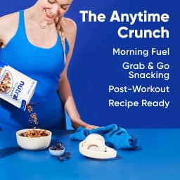 NuTrail Nut Granola Cereal, Blueberry Cinnamon, No Sugar Added, Keto, Gluten Free, 11 oz. 1 Count - Thumbnail 5