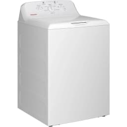Hotpoint 4 cu ft High Efficiency White Top Load Washing Machine with Cold - Thumbnail 1