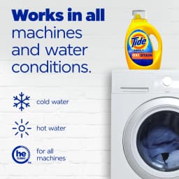 Tide Simply Oxi Boost + Ultra Stain Release, Refreshing Breeze, 22 Loads, 31 fl oz - Thumbnail 5