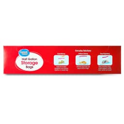 (9 pack) Great Value Double Zipper Half Gallon Storage Bags 40 Count - Thumbnail 6