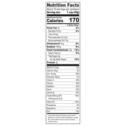 Honey Bunches of Oats with Almonds Almond Breakfast Cereal, Family Size 28 oz Box - Thumbnail 7