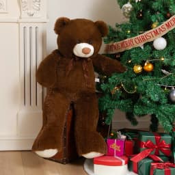 HollyHOME 36 Inch Giant Teddy Bear Big Plush Stuffed Animal Soft Cuddly Toy Gift for Girlfriend Kids Valentine's Day Chocolate - Thumbnail 5