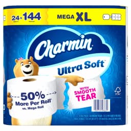 Charmin Toilet Paper Ultra Soft, 24 Mega XL Rolls - Thumbnail 15