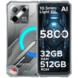 DOOGEE Blade GT Pro 5G Rugged Phone with LED Light, with 32GB+512GB/2TB, 6.72” FHD+120Hz, 5800mAh Battery, 100MP+32MP AI Camera/Face & Finger ID/NFC - Thumbnail 1