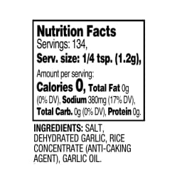 Great Value Garlic Salt, 5.7 oz - Thumbnail 4