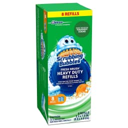 Scrubbing Bubbles Heavy Duty Fresh Brush Refills - 8ct - Thumbnail 7