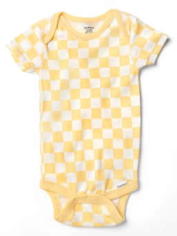 Gerber Baby Boy or Girl Neutral Short Sleeve Cotton Onesies, 2-Pack, Sizes Newborn - 12 Months - Thumbnail 8