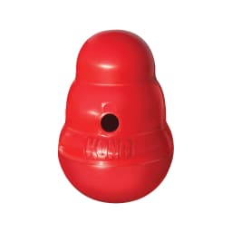 KONG® Wobbler Food-Dispensing Dog Toy, Red, Large for Dogs Between 30-65 lbs - Thumbnail 1