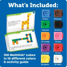 Learning Resources STEM Explorers MathLink Builders Kindergarten STEM Activities and Games for Kids Ages 5 and Up - Thumbnail 6