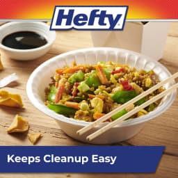 Hefty Everyday Soak Proof Large Disposable Foam Bowls, 20 oz., 25 Count - Thumbnail 4