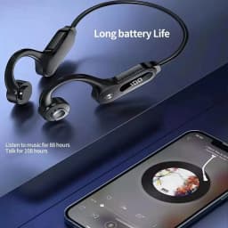 KLYNE - Bone Conduction Open-Ear Bluetooth Sport Headphones, Premium Wireless Over-Ear - Thumbnail 6