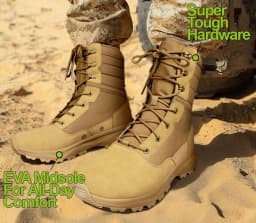 Men's Interceptor Frontier 8-Inch Tactical Boot - Thumbnail 4