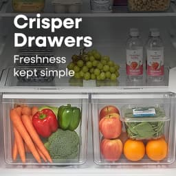 Element 18.1 cu. ft. Top Freezer Refrigerator – Stainless Steel, ENERGY STAR - Thumbnail 8