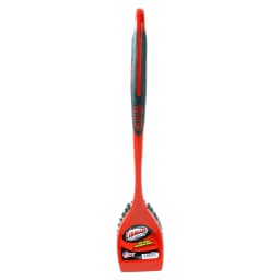 Libman High Power Red and Black Long Handle Scrub Brush 3.75 Inch Width - Thumbnail 3