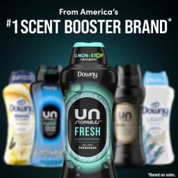 Downy Unstopables In-Wash Scent Booster Beads, Fresh Scent, 24 oz - Thumbnail 9