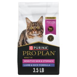Purina Pro Plan Cat Food Sensitive Skin and Stomach Lamb and Rice Dry Formula - Thumbnail 1
