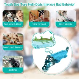 Dog Chew Toys for Aggressive Chewers Tough Indestructible Dog Toys for Large, Medium,Small Breed to Keep Them Busy - Thumbnail 6