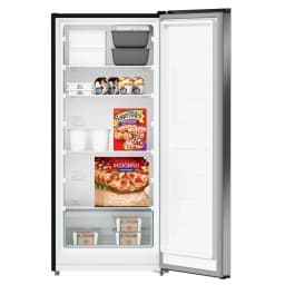 7 Cu. Ft. Garage Ready Convertible Upright Freezer/Refrigerator in Stainless Steel (KM-RUF-7S-SS) - Thumbnail 2
