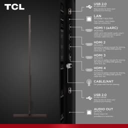 TCL 85” Class X11L Series QLED SQD-Mini LED Smart Google TV (NEW 2026) - Deep Color System with Super QLED - Thumbnail 25