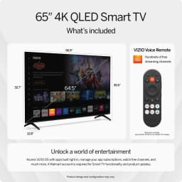 VIZIO 65" Class Quantum 4K QLED HDR Smart TV (VQD65R-10) - Thumbnail 3
