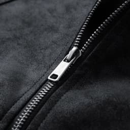 Kilaqueen Leather Jacket for Men Faux Leather Lapel Long Sleeve Zip Up Bomber Jacket with Pockets 90s Vintage Biker Racing Moto Jackets - Thumbnail 8