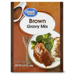 Great Value Brown Gravy Mix, 0.87 oz Packet - Thumbnail 1