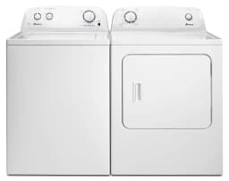 Amana 6.5 cu ft 240 mV White Electric Automatic Dryer - Thumbnail 3
