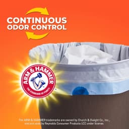 Hefty Small Trash Bags, Fabuloso Scent, 4 Gallon, 20 Count - Thumbnail 3