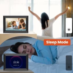NUSICAN Digital Photo Frames 10.1" , WiFi Digital Frame with 32GB Memory, Touch Screen Electric Picture Video Frame Share Instant Photo - Thumbnail 8