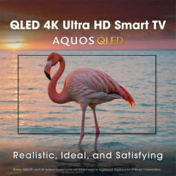 Sharp 55" Class AQUOS QLED 4K Ultra HD Xumo Smart TV – Quantum Color – Motion Enhancement – Wi-Fi – HDMI Cable + - Thumbnail 5
