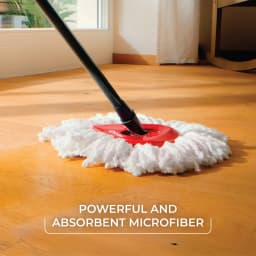 O-Cedar EasyWring™ Machine Washable Microfiber Spin Mop Head Replacement - Thumbnail 4