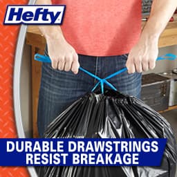 Hefty Strong Extra Large Trash Bags, 33 Gallon, 40 Count - Thumbnail 3