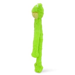 Multipet Swingin' Slevin Frog, Plush Dog Toy, Green, 5 Squeakers, 21 inches - Thumbnail 6