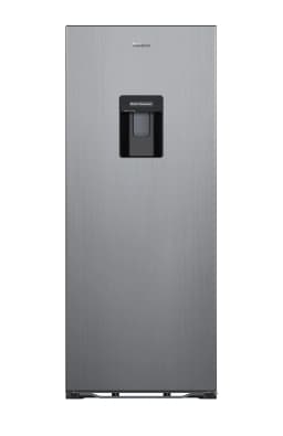 Galanz 6.5 Cu Ft Compact Refrigerator with Water Dispenser – Single Door Mini Fridge, Stainless Steel Look, ENERGY STAR - Thumbnail 1