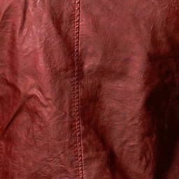 HWRETIE Men's Leather Plus Fleece Jacket Motorcycle Style Warm Winter Leather Coat Durable Casual Protective Outerwear - Thumbnail 4