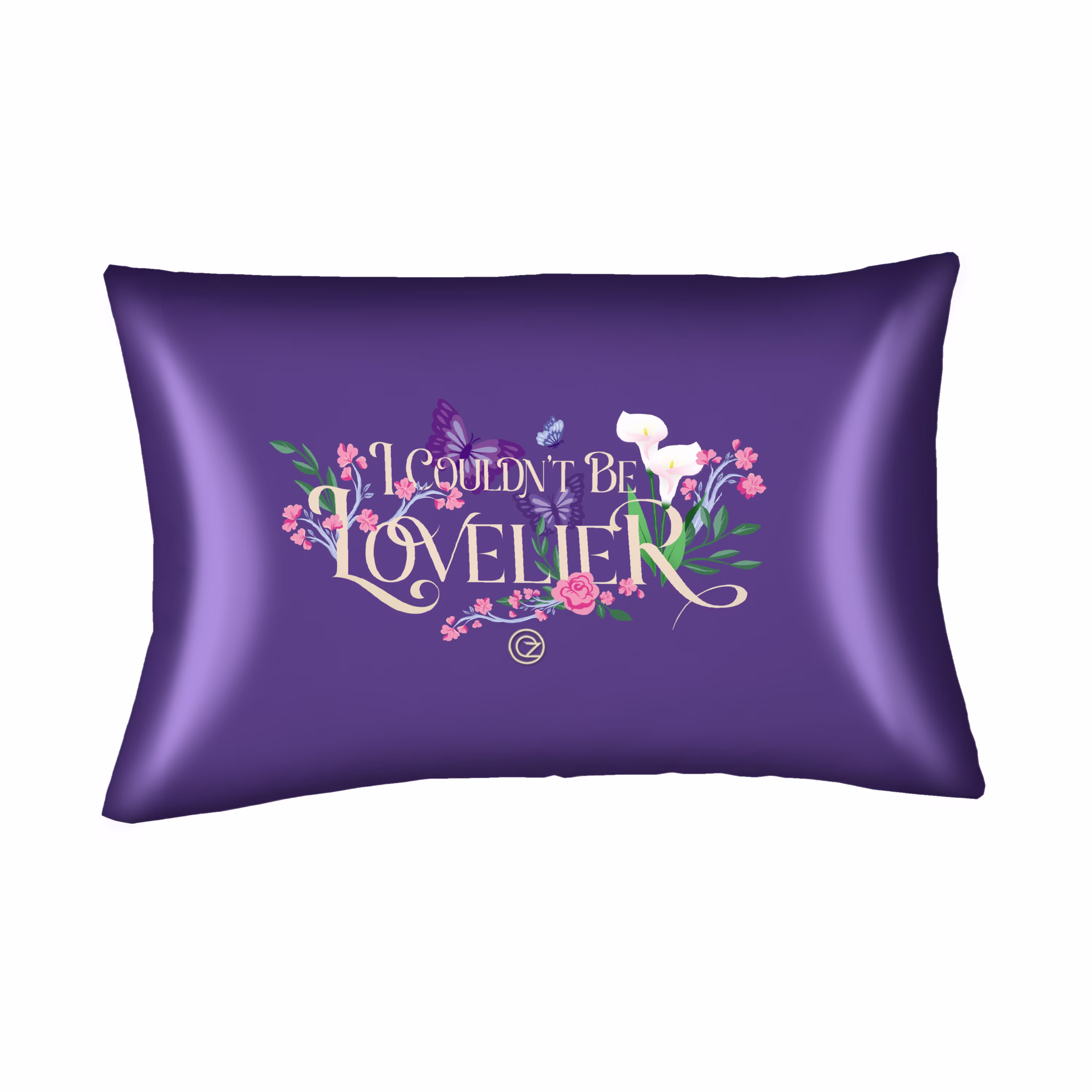 Wicked Purple Black Reversible Silky Satin Pillowcase, Standard Size, 2-Pack - Thumbnail 4