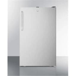 Summit FS408BLBISSTBADA Refrigerator, Stainless-Steel - Thumbnail 1