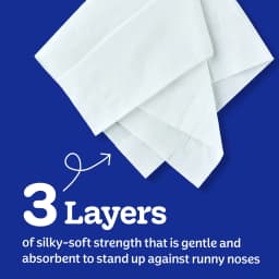 Kleenex Ultra Soft 3-Ply Cube Box Facial Tissues, 1 Pack (60 Total Tissues) - Thumbnail 5