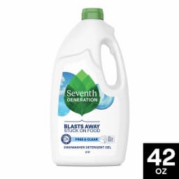 Seventh Generation Liquid Dishwasher Detergent, Free and Clear Scent, 42 fl oz - Thumbnail 3