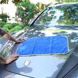 Microfiber Car Drying Towels, 16”x24“ Large Car Wash Detailing Buffing Polishing Towel , 380gsm, Pack - Thumbnail 5