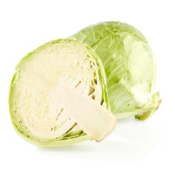 Fresh Green Cabbage, Each - Thumbnail 2