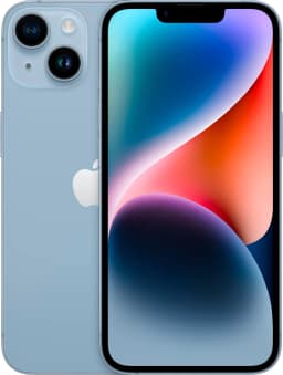 Restored Apple iPhone 14 - Straight Talk/Tracfone - 128GB Blue - Thumbnail 1