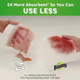 Bounty Paper Towels Full Sheet, 6 Triple Rolls - Thumbnail 4
