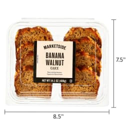 Marketside Banana Nut Sliced Cake, 14.1 oz, 8 Count - Thumbnail 6