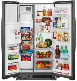 Whirlpool WRS311SDHM 21 Cu. Ft. Freestanding Side by Side Refrigerator - Thumbnail 2