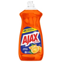 Ajax Ultra Triple Action Dishwashing Liquid Dish Soap, Orange Scent, 28 Fluid Ounce - Thumbnail 10