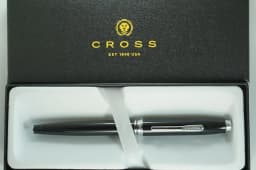 Cross Coventry Black Lacquer Rollerball Pen - Thumbnail 4