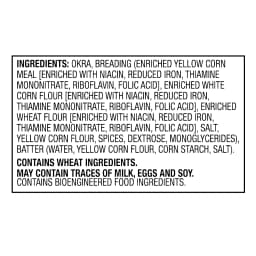 Great Value Frozen Breaded Okra, 12 oz Plastic Bag - Thumbnail 4