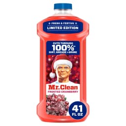 Mr. Clean All Purpose Cleaner, Floor Cleaner, Mop Soap, Cleaning Liquid, Frosted Cranberry, 41 fl oz - Thumbnail 1